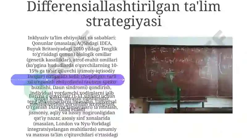 Inklyuziv Ta'lim Dasturi 4