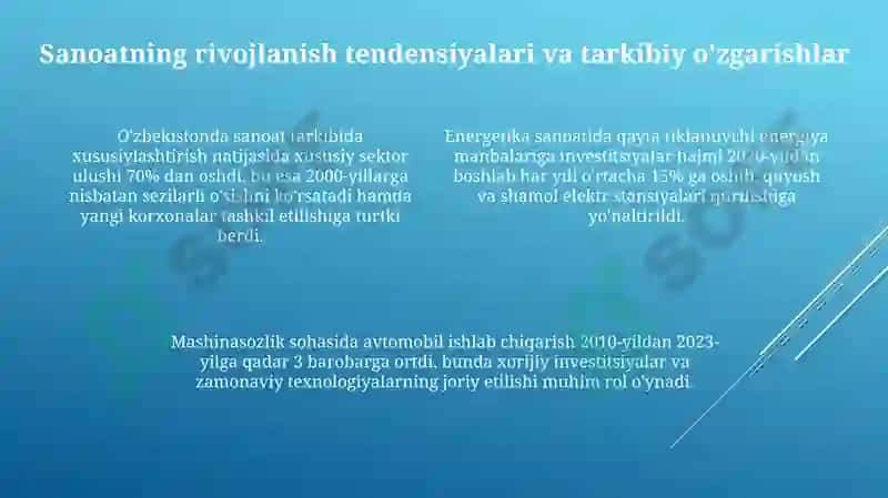 Mustaqillik yillarida qishloq xo'jaligidagi o'zgarishlar 4