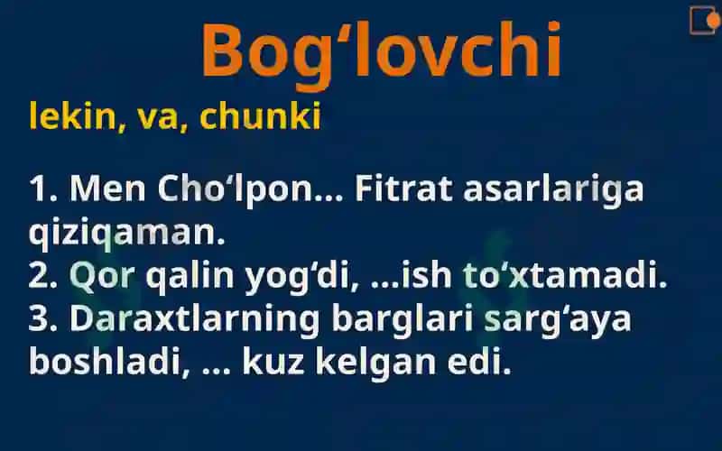 Yengil ona tili saboqlari 4