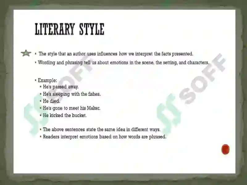 Style in Literature 4