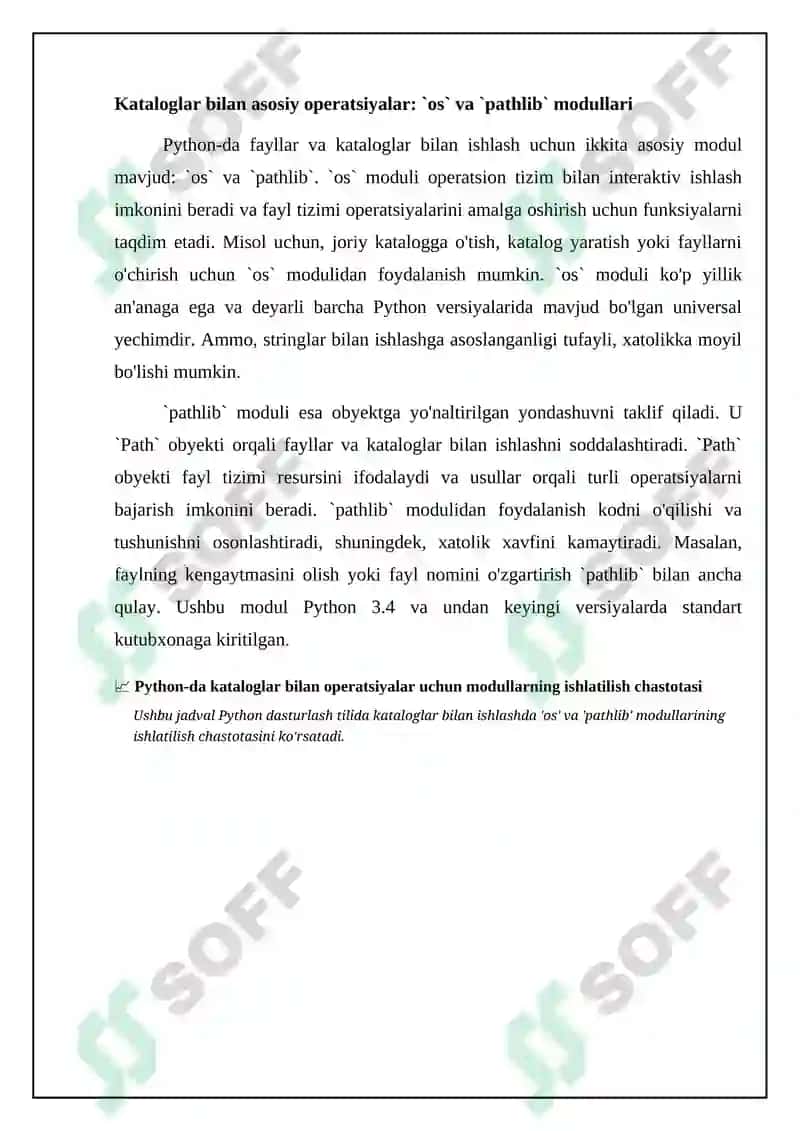 Pythonda katalog va fayllar bilan ishlash 4