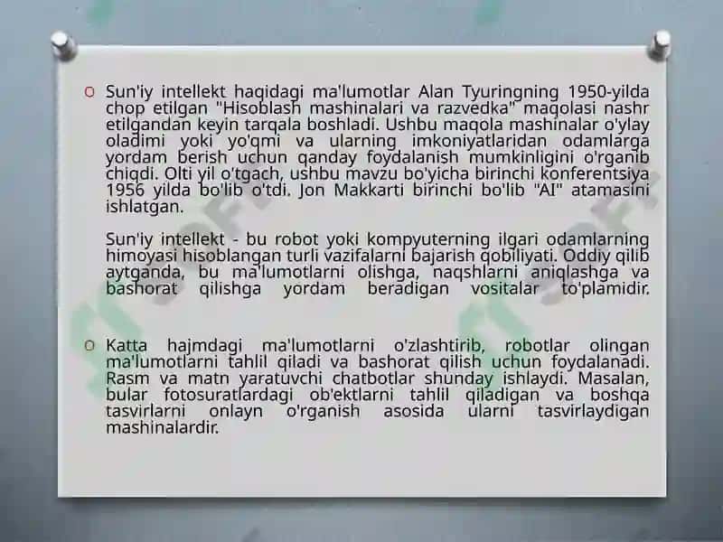 Sun’iy intellekt yordamida psixologik testlarni avtomatlashtirish 4