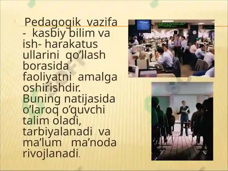 Pedagogik jarayonni loyihalashtirishning tamoillari 4