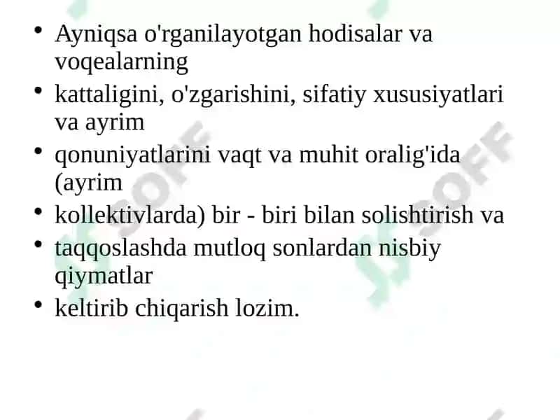 NISBIY MIQDORLAR VA ULARNING TIBBIYOTDA QO'LLANILIShI 4
