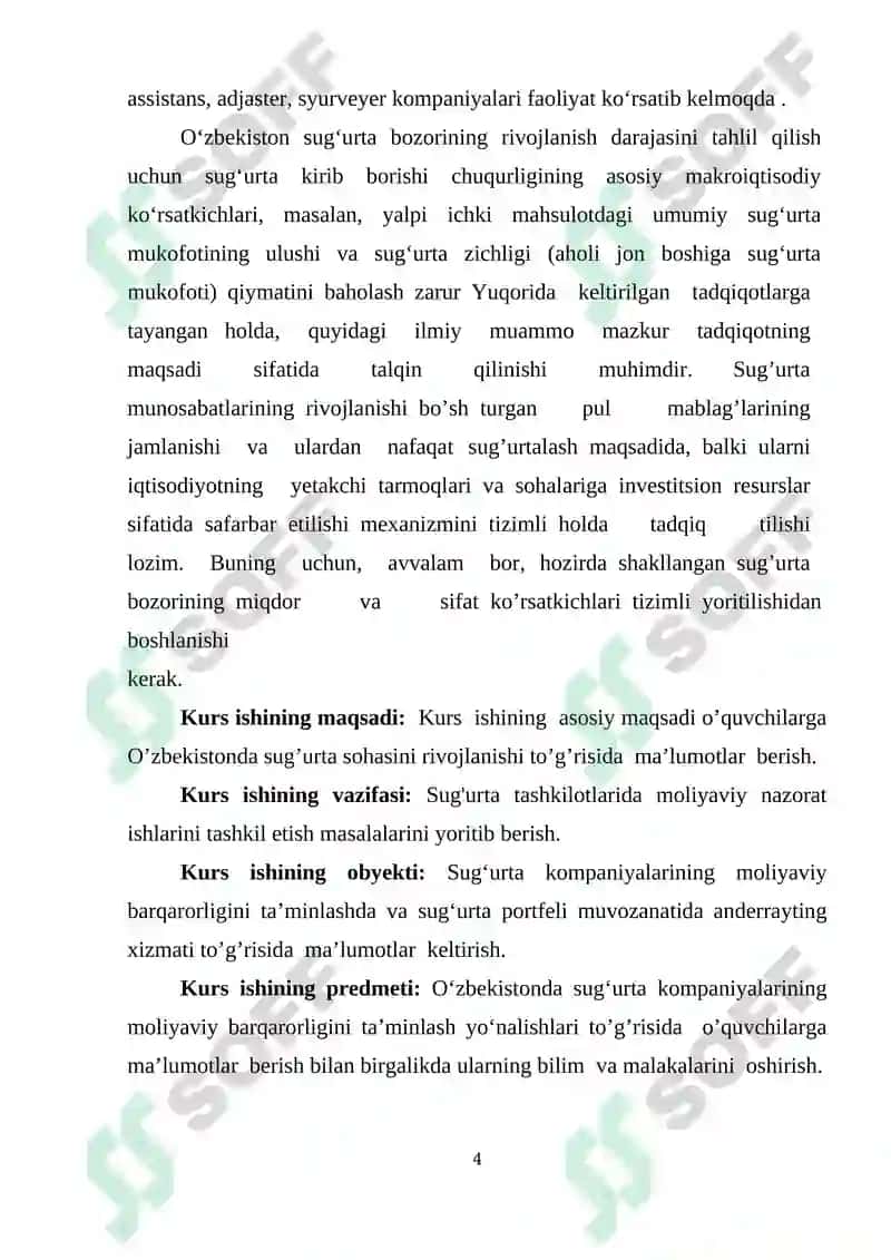 Sug‘urta kompaniyalarida moliyaviy barqarorlikni ta’minlash usullari 4
