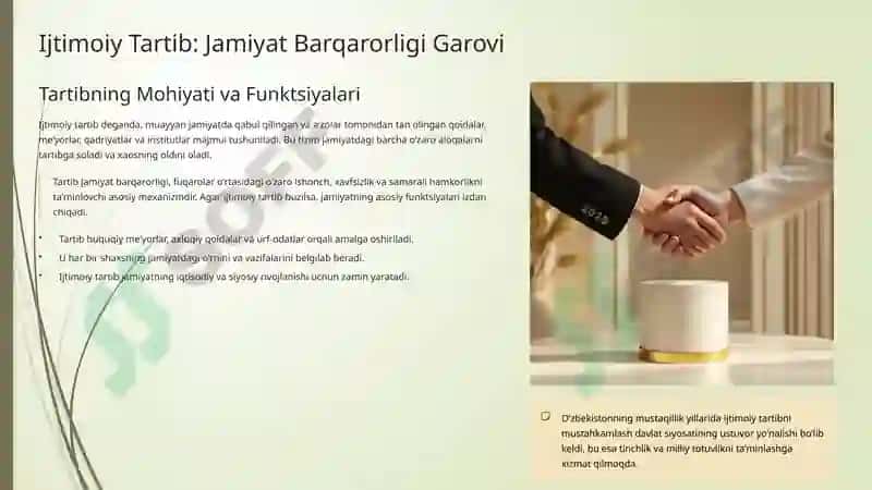 Insonning Ijtimoiy Motivatsiyasi va Ijtimoiy Tartibni Saqlash 4
