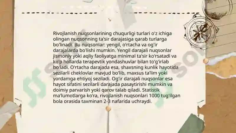 Alohida yordamga muhtoj bolalarda rivojlanishdagi nuqsonning chuqurligi va tuzilishiga qarab inklyuziya moddellarini tanlash 4