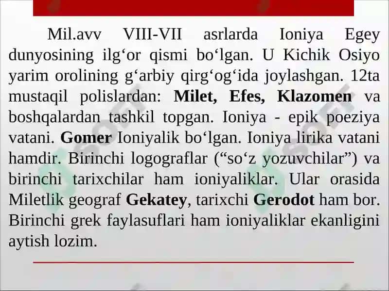 Qadimgi Yunonistonda falsafiy fikrlarni rivoji 4