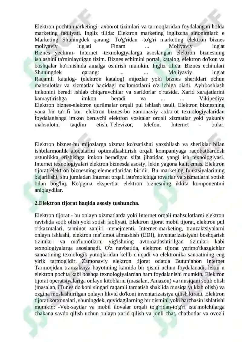 Elektron biznes va elektron tijorat 4