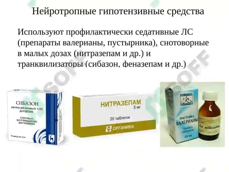 Лекарства применяемые при гипертоническом кризе 4