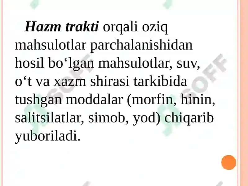 Ayirish Sistemasi Fiziologiyasi 4