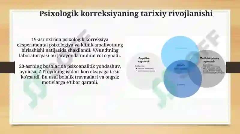 Psixologik korrektsiya tushunchasi va uning zamonaviy yondashuvlari 4