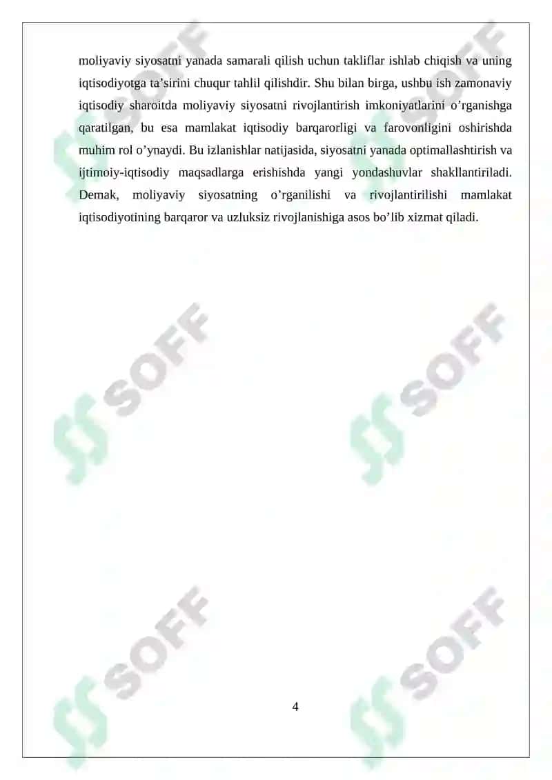 Moliyaviy siyosat 4