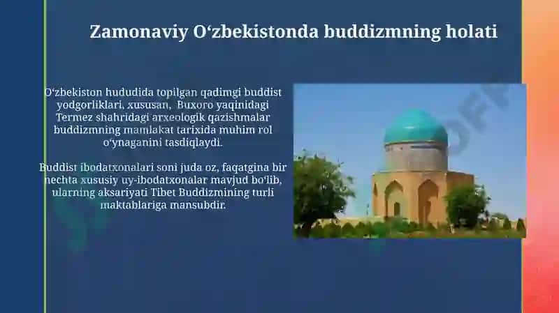 Buddaviylik dinining tarixiy ildizlari va hozirgi zamon 4