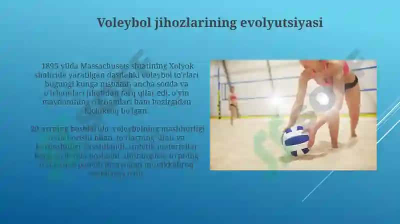 Voleybol oʻyinining kelib chiqishi tarixi 4