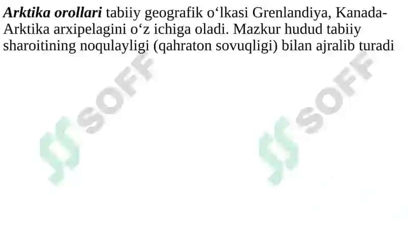 Shimoliy Amerikaning Tabiiy Geografik Ko‘lkalari va Xolisi 4