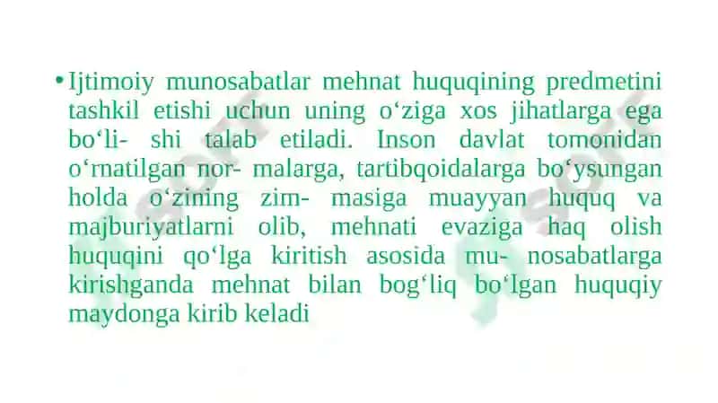 MEHNAT HUQUQI MODULIGA KIRISH VA UNING PRINSPLARI 4