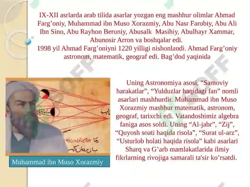 O‘rta asrlarda Markaziy Osiyo xalqlari madaniyati 4