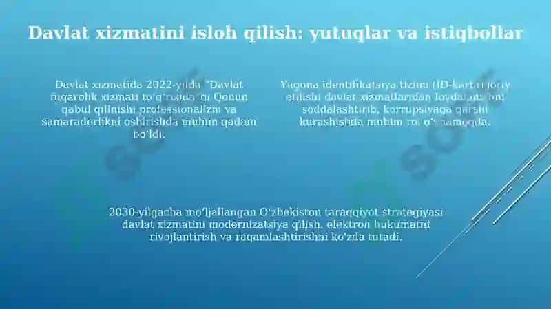 Mustaqillik yillarida davlat boshqaruvi tizimida amalga oshirilgan islohotlar 4
