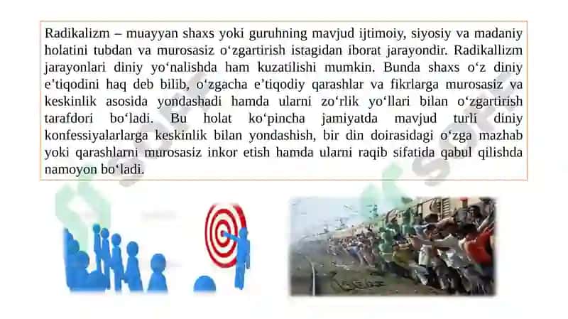 DINIY FUNDAMENTALIZM, RADIKALIZM VA TERRORIZMNING TARIXI VA YO`NALISHLARI 4