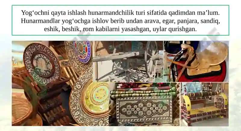 11-dars Mavzusi - Yog‘ochni Qayta Ishlash Sanoati 4
