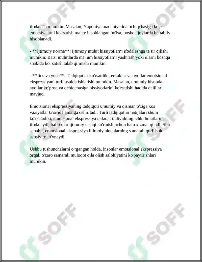 EMOTSIONAL EKSPRESSIYA VA EMOTSIONAL INTELLEKT DIAGNOSTIKASI 4
