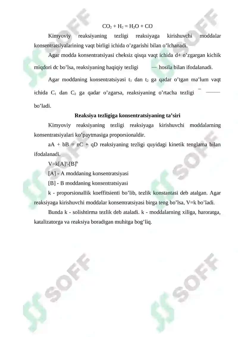 Kimyoviy Kinetika 4