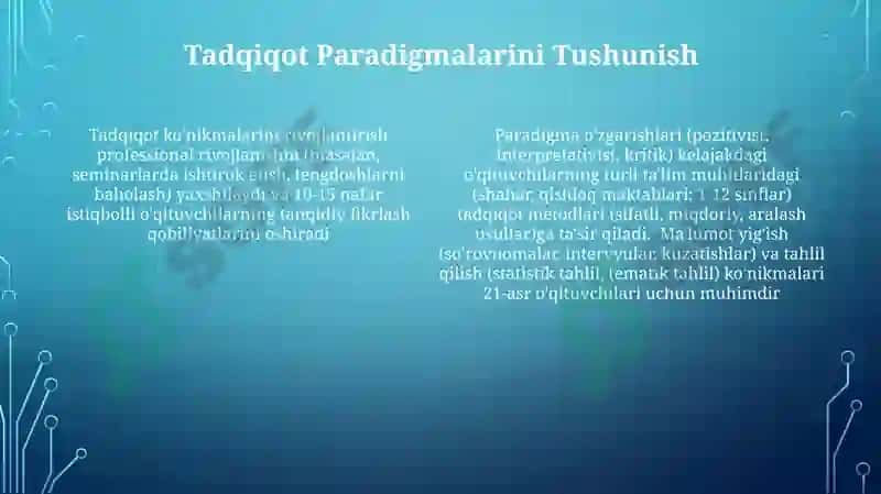 Pedagogik tadqiqotlar 4