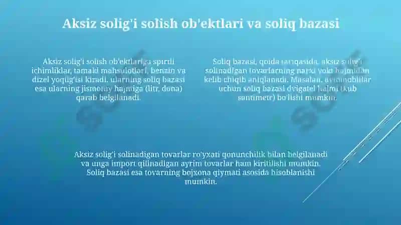 Aksizsoligʻivauninghisobi 4