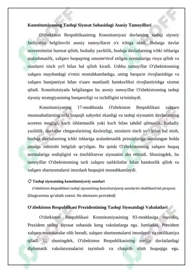 Tashqi siyosatning konstitutsiyaviy asoslari 4