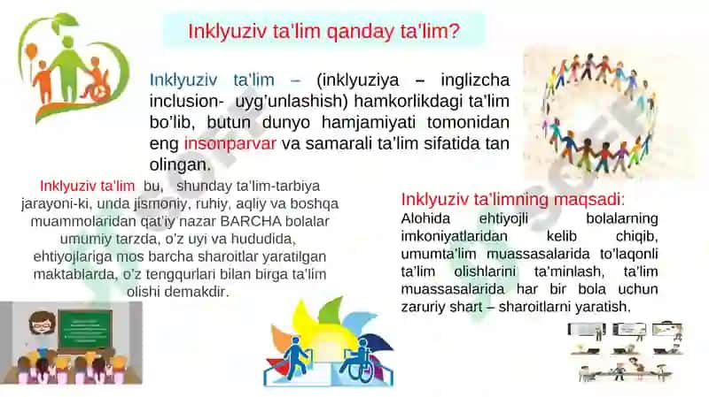 Inklyuziv ta'lim uchun maxsus ta'lim materiallari 4