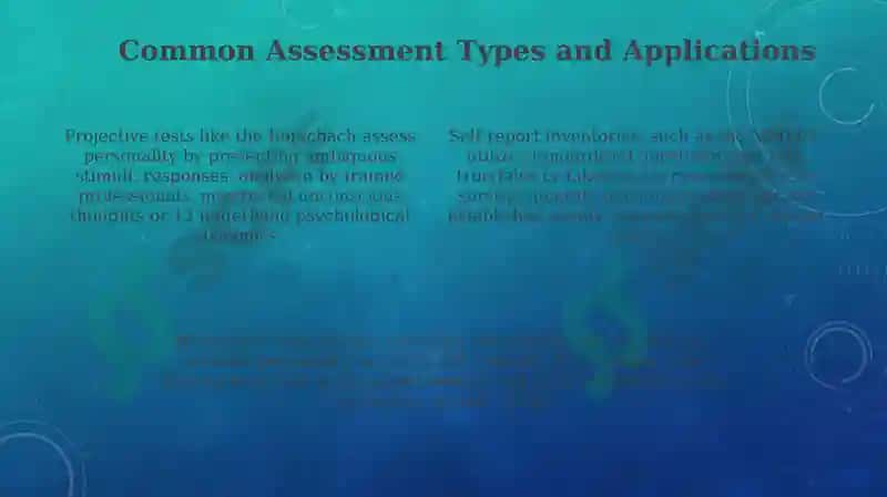 Personality Assessment Information 4