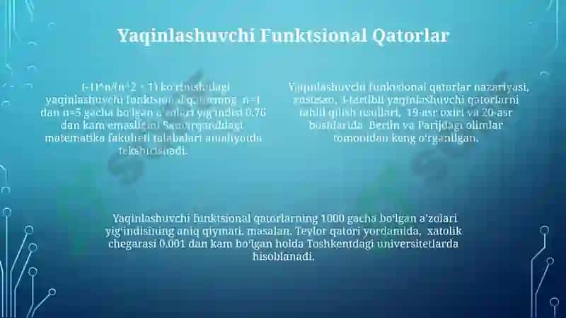 Funksional qatorlar 4