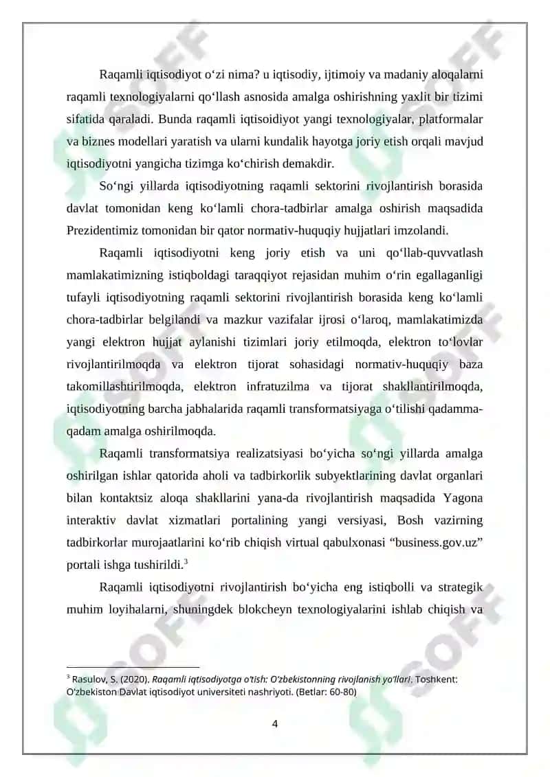 O‘ZBEKISTONDA RAQAMLI IQTISODIYOT RIVOJLANISHI KADRLAR SALOHIYATI OSHIRISHNING ASOSIY OMILI 4