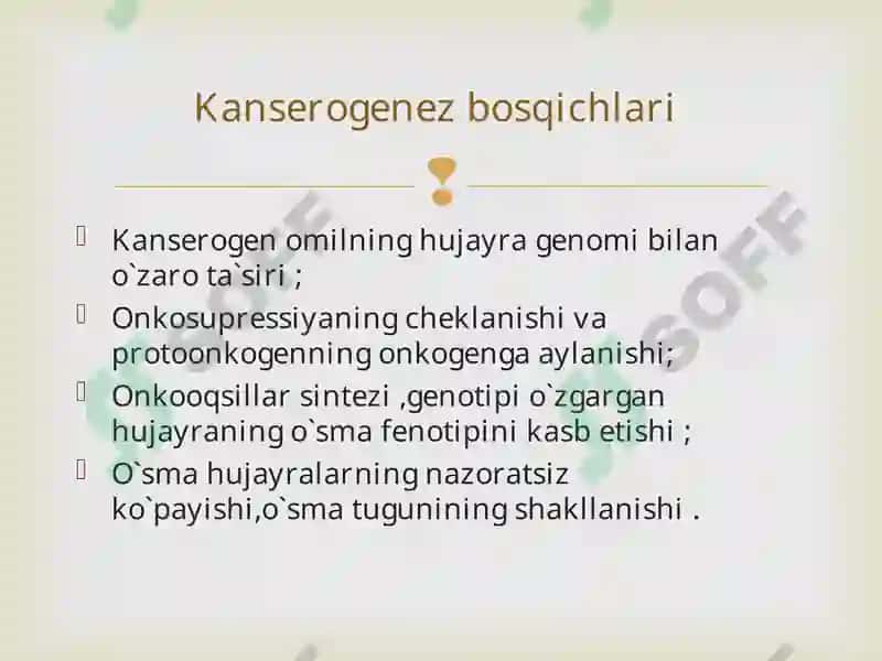 Onkoviruslar va ularning tarqalishi 4