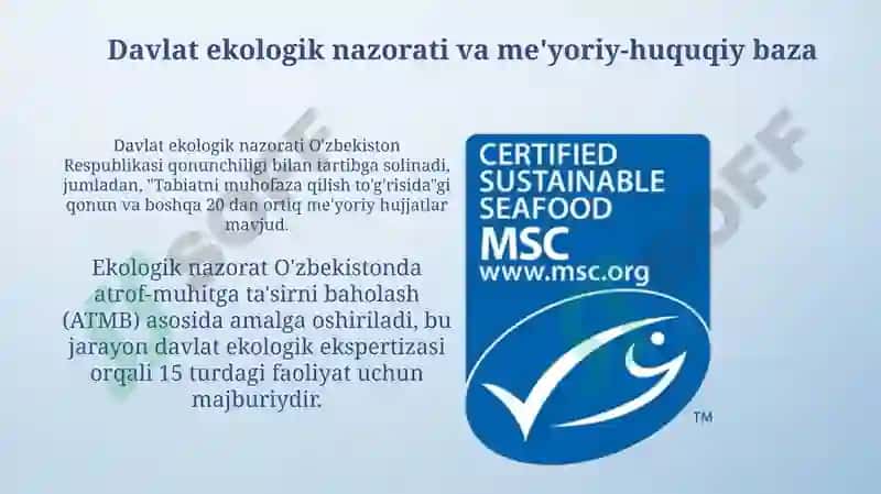 Ekologik standartlashtirish va sertifikatlash 4