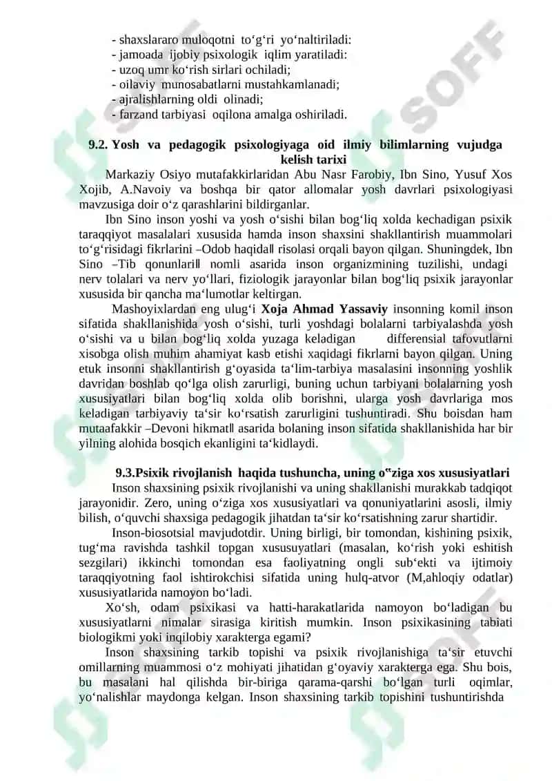 Yosh va pedagogik psixologiya fani predmeti 4