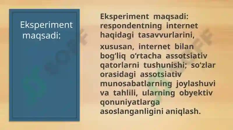 Assotsiativeksperiment 4
