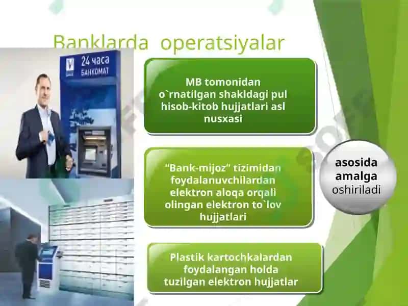 Bank hujjatlari va hujjatlar aylanishi 4