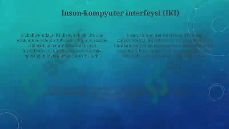 Kompyuter bilan muloqot vositalari 4