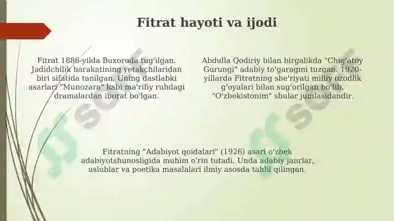 Adabiyot qoidalari 4