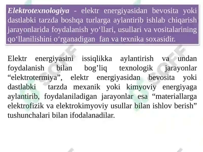 Elektrotexnologiya 4