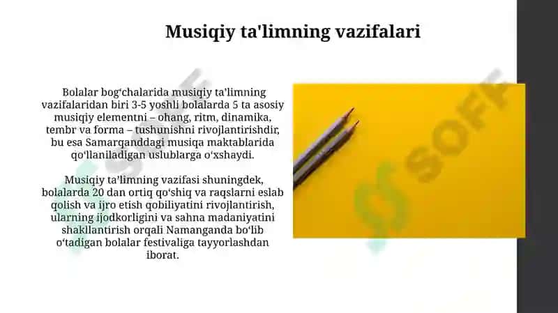 Musiqaviy tarbiya 4