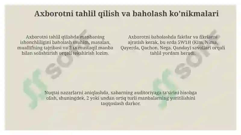 Axborotmatnlar va Ommaviy Madaniyat 4