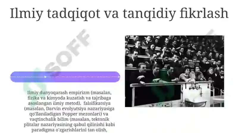 Ilmiy Savodxonlik va Muloqotni rivojlantirish 4