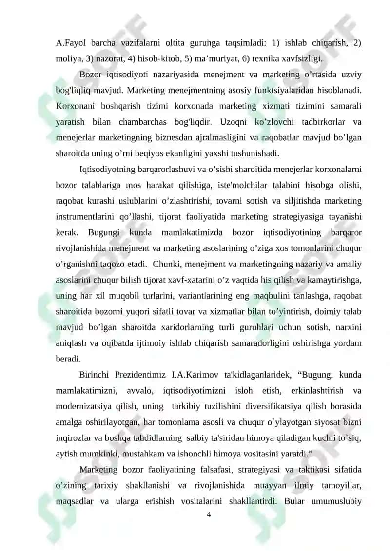 Boshqarish turlari va vazifalari 4