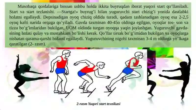 O‘rta masofalarga yugurish texnikasi 4
