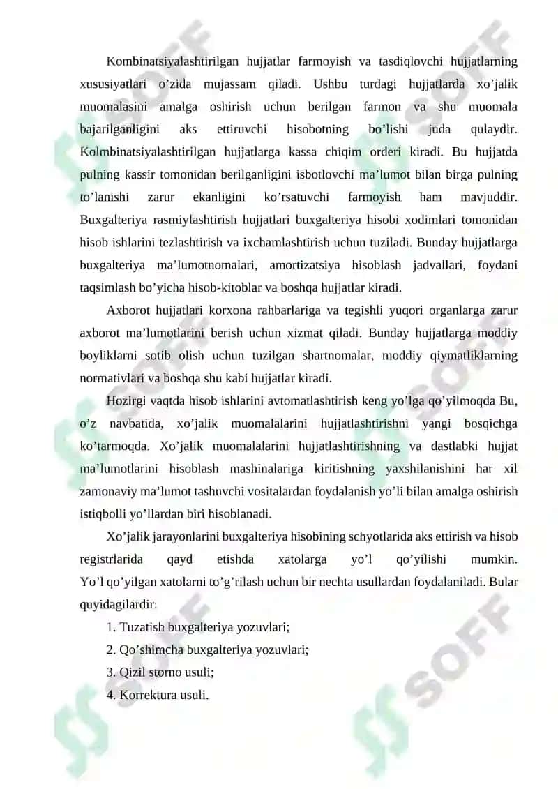 Hujjatlashtirish va hujjatlarning turlari 4