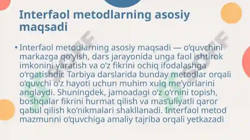 Taʼlim metodlari 4