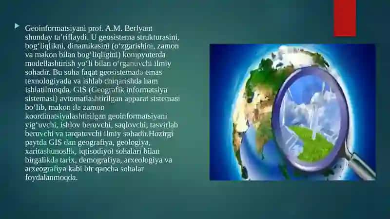 Kartografiyaninggeoinformatikabilanbog'liqligi 4